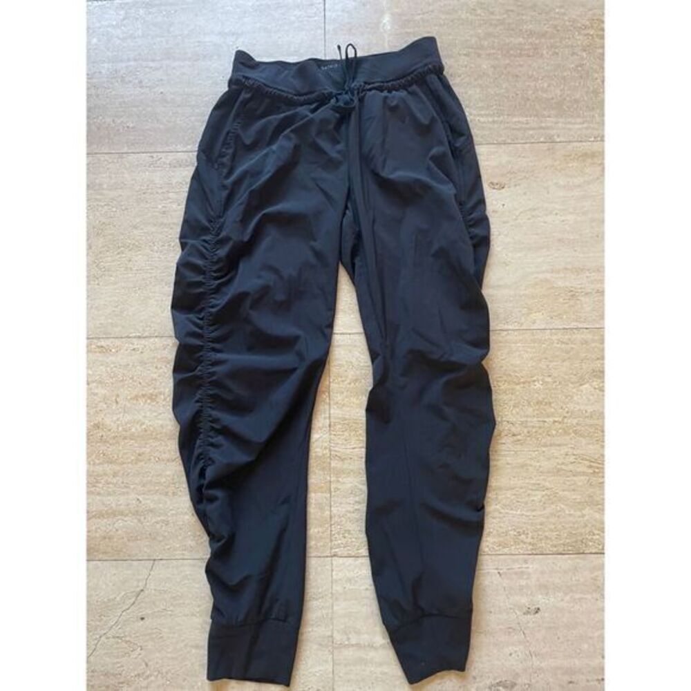 Athleta Black Jogger Pants Casual Athleisure Bottoms Size 2